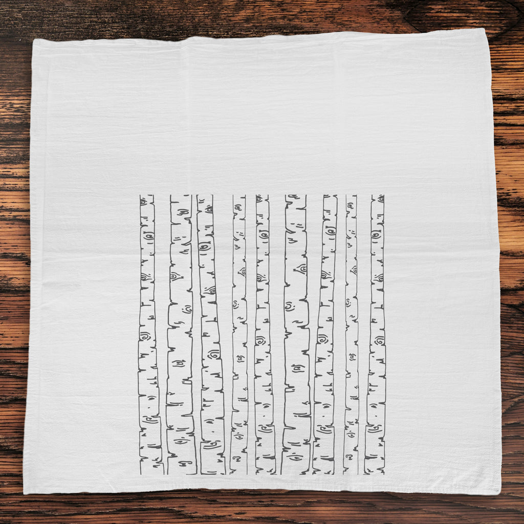 Birch Trees - Cotton Tea Towel