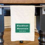 Elevation Sign, Custom - Cotton Tea Towel