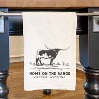 Home on the Range Custom - Cotton Tea Towel