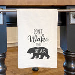 Don't Wake the Bear - Cotton Tea Towel