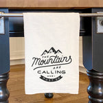 The Mountains are Calling - Cotton Tea Towel