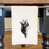 Hand Drawn Bear Cub - Cotton Tea Towel