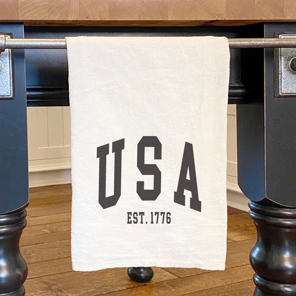 USA Est 1776 - Cotton Tea Towel