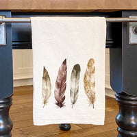 Four Feathers - Cotton Tea Towel