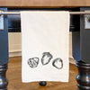 Hand Drawn Acorns - Cotton Tea Towel