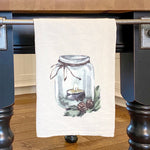 Winter Lantern - Cotton Tea Towel