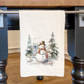Forest Snowman - Cotton Tea Towel