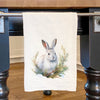 Winter Rabbit - Cotton Tea Towel