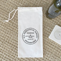 U.S. Geological Survey Custom - Canvas Wine Bag