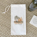 Tall Tree Forest - Custom Canvas Wine Bag