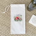 The Red Tent - Canvas Wine Bag