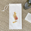 Watercolor Fall Trees (Group) - Canvas Wine Bag