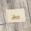 Doe & Fawn - Spring Canvas Zipper Pouch