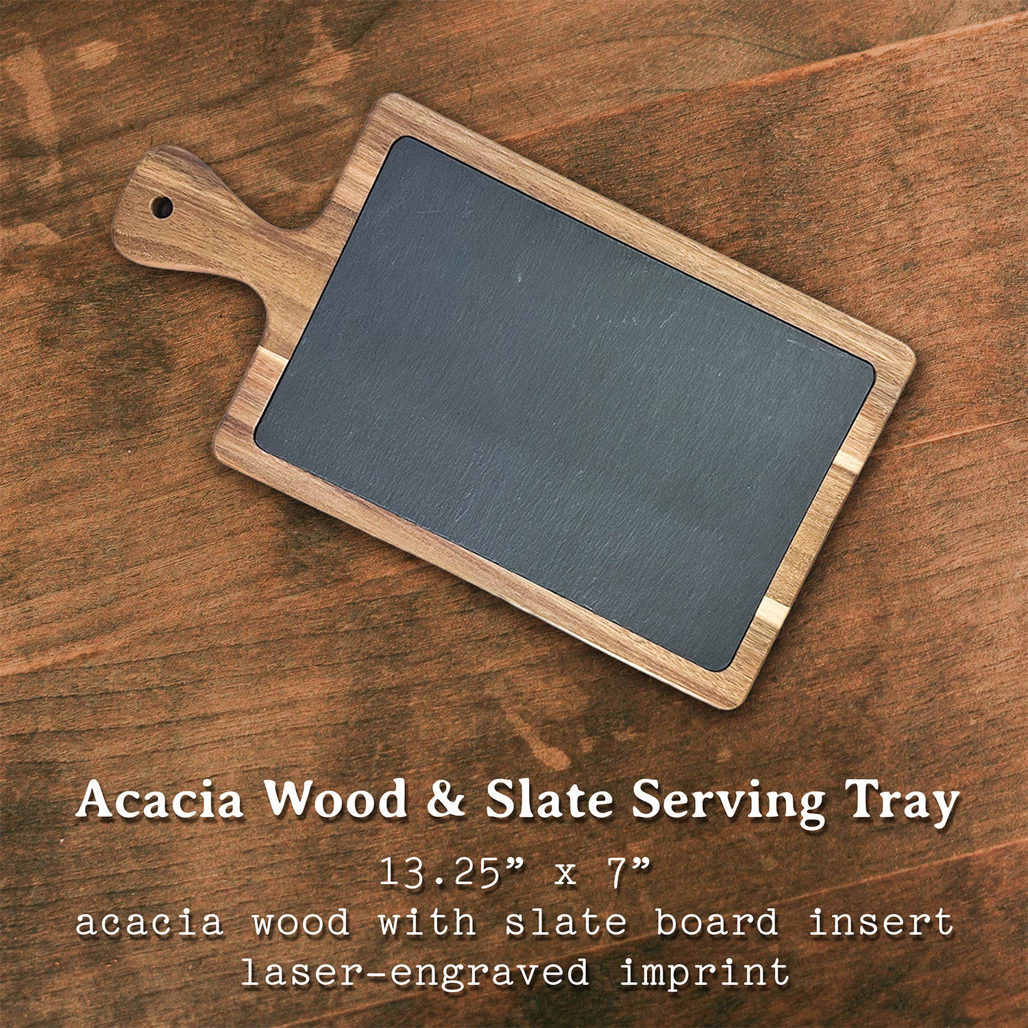 Tree Stamp - Custom Slate Serving Board