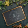 Tree Stamp - Custom Slate Serving Board