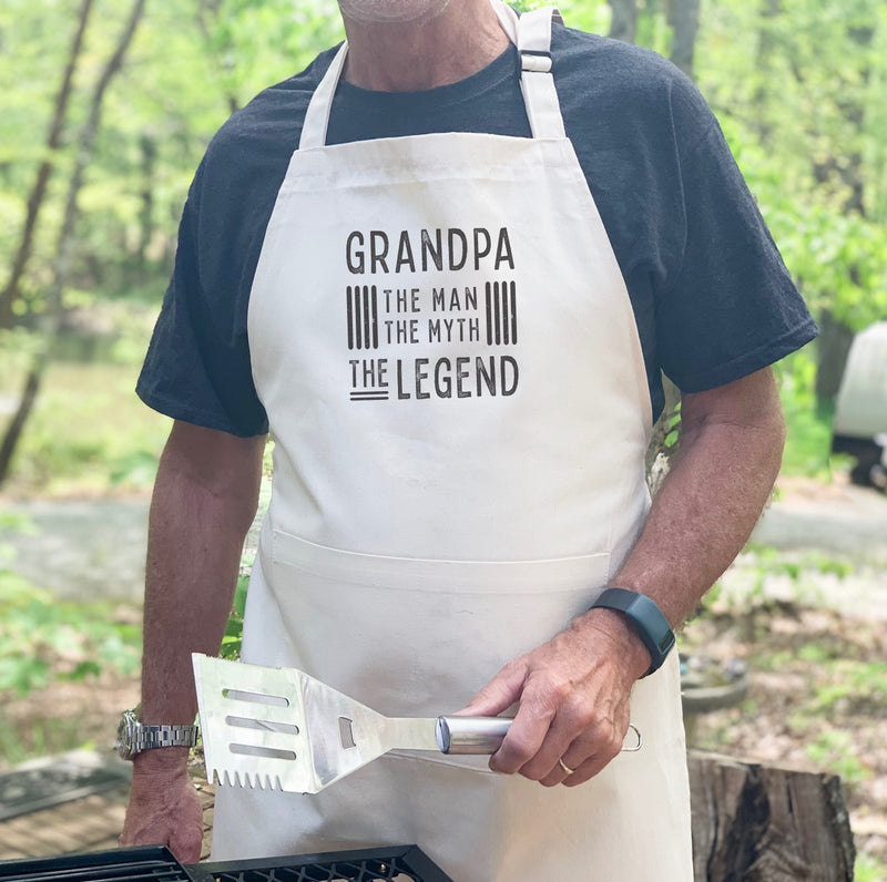 Grandpa The Legend - Father's Day Men's Apron