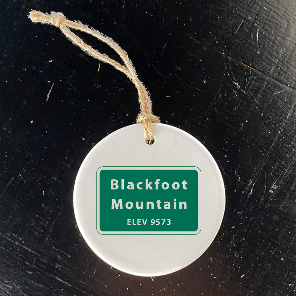 Elevation Sign - Custom Ornament