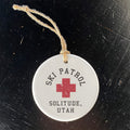 Ski Patrol w/ City State - Custom Ornament