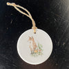 Floral Fox - Ornament