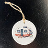 Patriotic Camper - Ornament