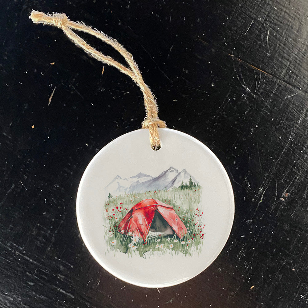 The Red Tent - Ornament