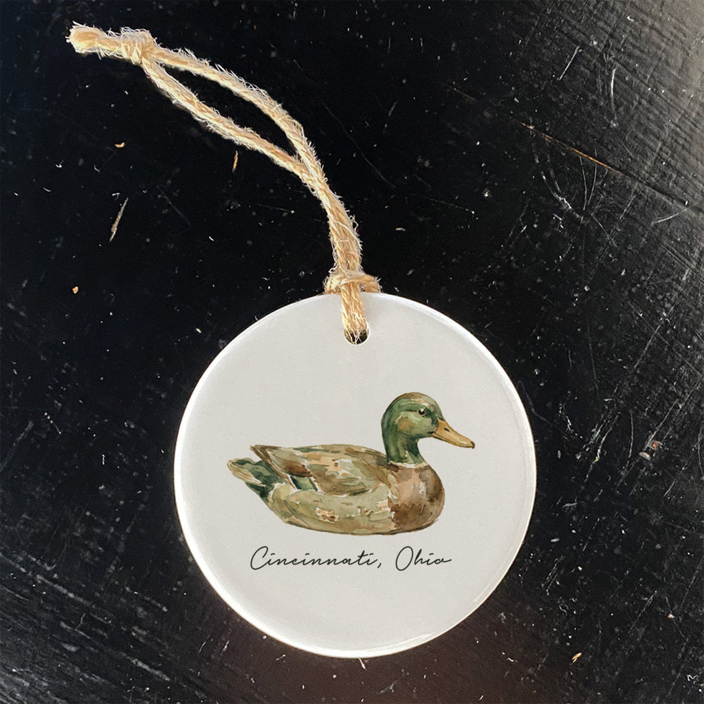 Vintage Duck Decoy - Custom Ornament