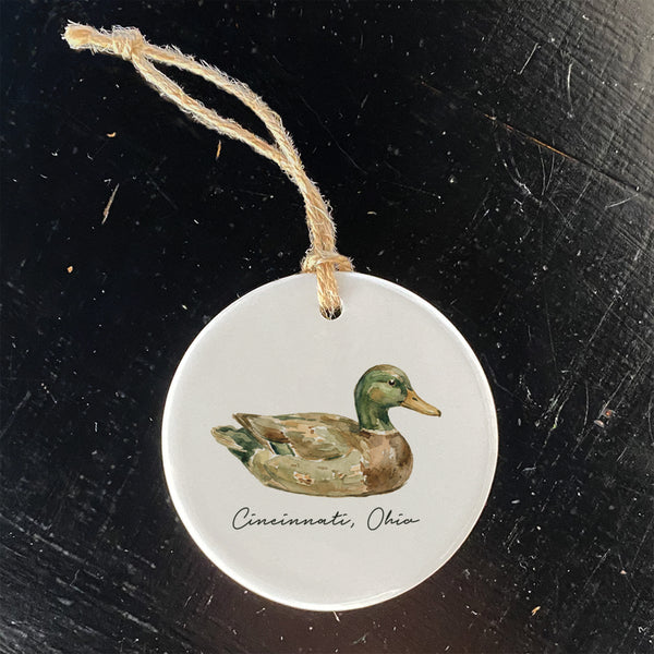 Vintage Duck Decoy - Custom Ornament