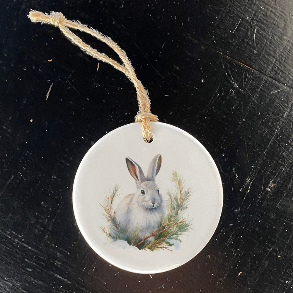Winter Rabbit - Ornament