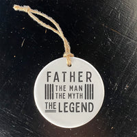 Grandpa / Father The Legend - Ornament