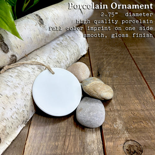Vintage Pointer Logo - Custom Ornament