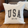 USA Est 1776 - Square Canvas Pillow