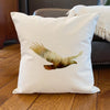 Watercolor Eagle - Square Canvas Pillow