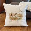 Pointer Marsh Scene - Custom Square Canvas Pillow