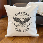 American Free Bird - Square Canvas Pillow