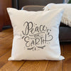 Peace on Earth - Square Canvas Pillow