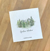 Watercolor Mountain Scene, Custom - Swedish Dish Cloth