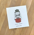 Get Lost Lantern w/ City, State - Custom Swedish Dish Cloth