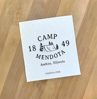 The Custom Campground - Custom Swedish Dish Cloth