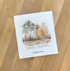 Tall Tree Forest - Custom Swedish Dish Cloth