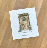 Pinehaven Door - Custom Swedish Dish Cloth