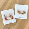 Autumn Lake, Mountains 2pk - Swedish Dish Cloth