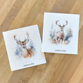 Winter Buck, Scene - 2pk Swedish Dish Cloth