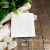 Anchor w/ Latitude and Longitude - Custom Swedish Dish Cloth