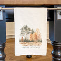 Tall Tree Forest - Custom Cotton Tea Towel