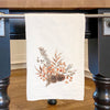 Pinecone Arrangement - Customizable Cotton Tea Towel