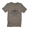 Adventure Awaits w/ City, State - Short Sleeve T-Shirt