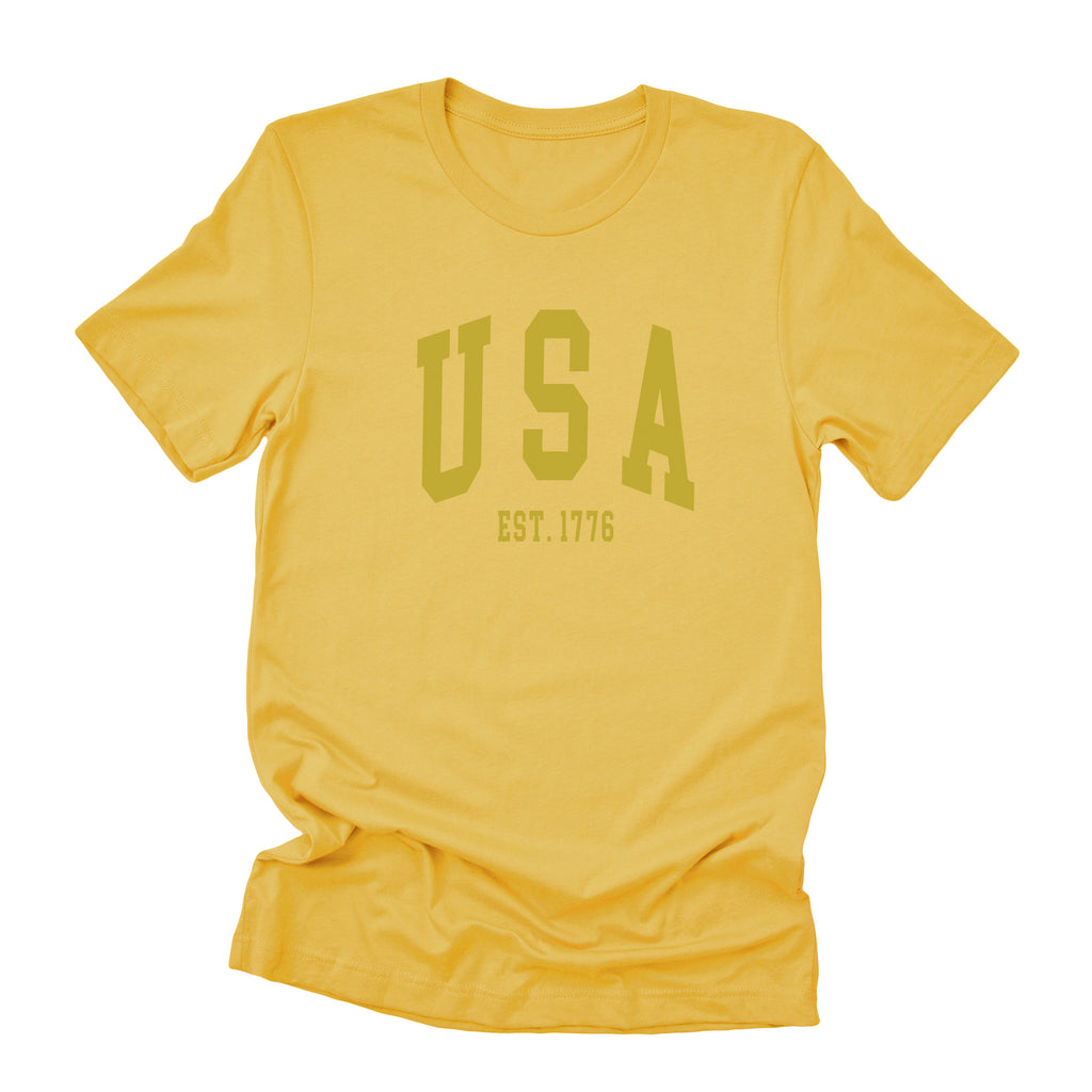 USA Est 1776 - Duo-Tone T-Shirt