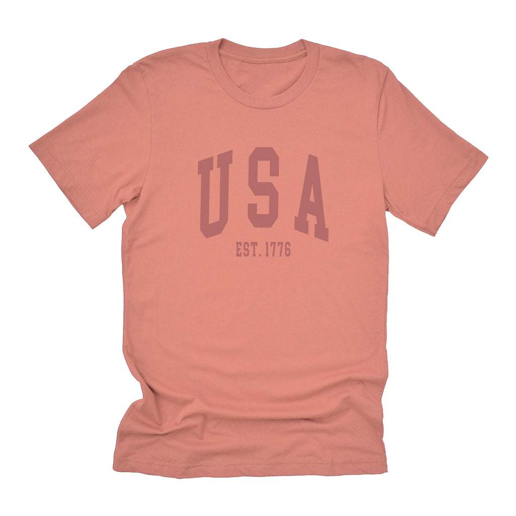 USA Est 1776 - Duo-Tone T-Shirt