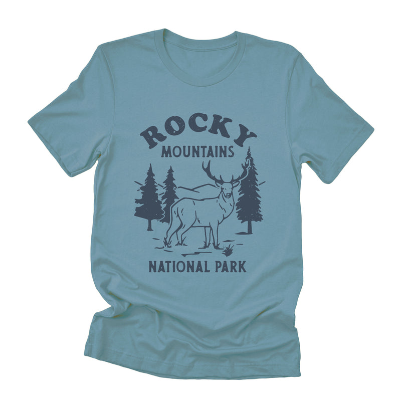 Rocky Mountains National Park - Short Sleeve T-Shirt