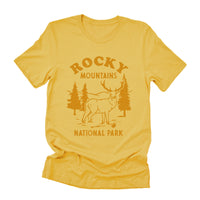 Rocky Mountains National Park - Short Sleeve T-Shirt